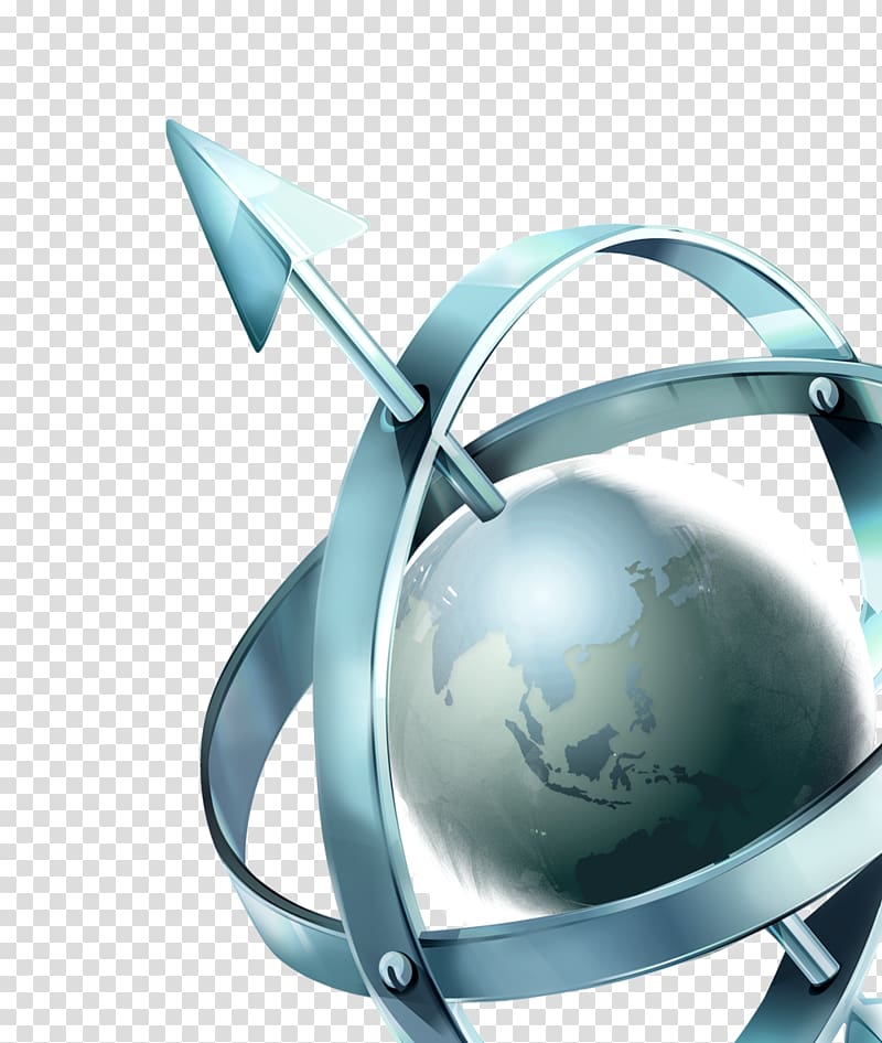 arrow on earth transparent background PNG clipart