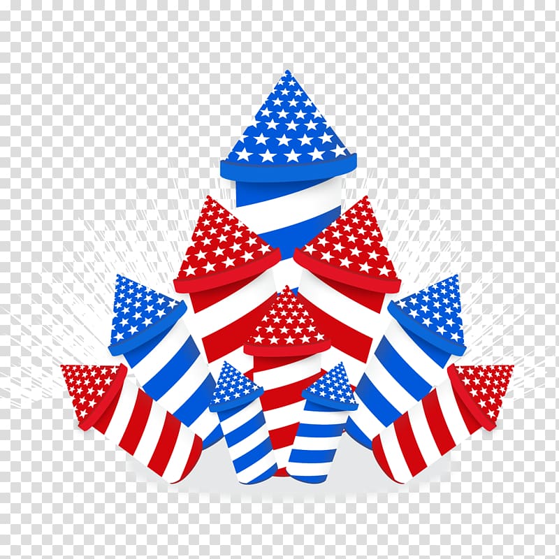 United States Indian Independence Day, rockets transparent background PNG clipart