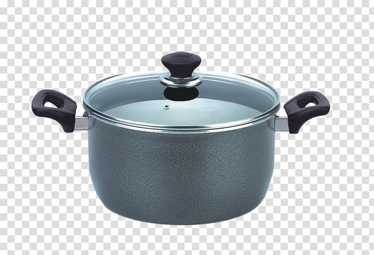 Cookware Non-stick surface Frying pan Kettle Cooking, casserole transparent background PNG clipart