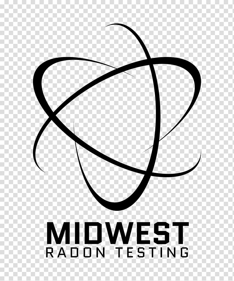 Midwest Radon Testing Logo Atomic number model of the atom, others transparent background PNG clipart