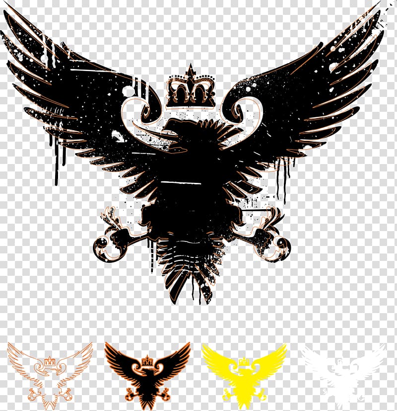 Logo Graphic design, Eagle transparent background PNG clipart