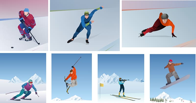 Winter Olympic Games Winter sport Alpine skiing Sporting Goods, skiing transparent background PNG clipart