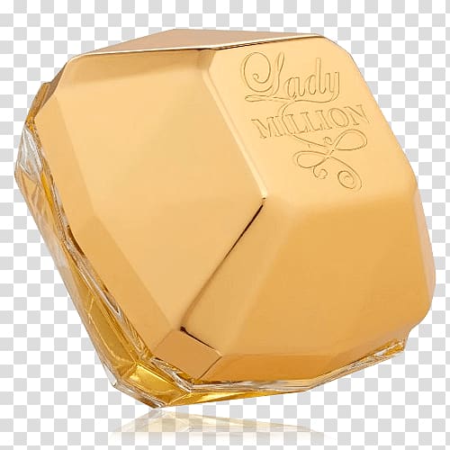 Perfume Gold Ounce Paco Rabanne, Lady Million transparent background PNG clipart