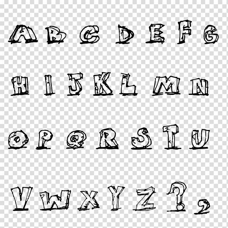 Alphabet Letter Drawing , english alphabet transparent background PNG clipart