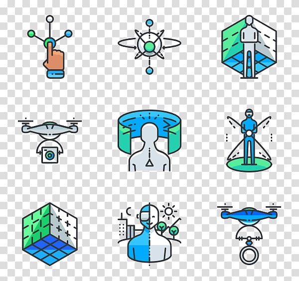 Computer Icons Virtual reality , REALIDAD AUMENTADA transparent background PNG clipart