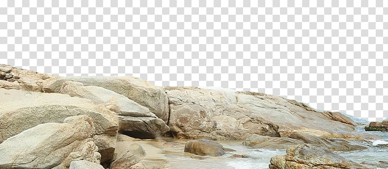 Rock Shore, Alpine lake transparent background PNG clipart