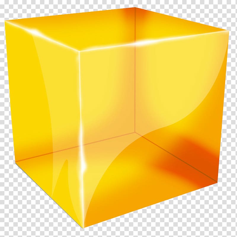 Paper Box Solid geometry Cube, Colorful geometry transparent background PNG clipart