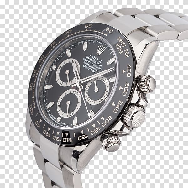 Watch strap Rolex Oyster Perpetual Cosmograph Daytona, watch transparent background PNG clipart
