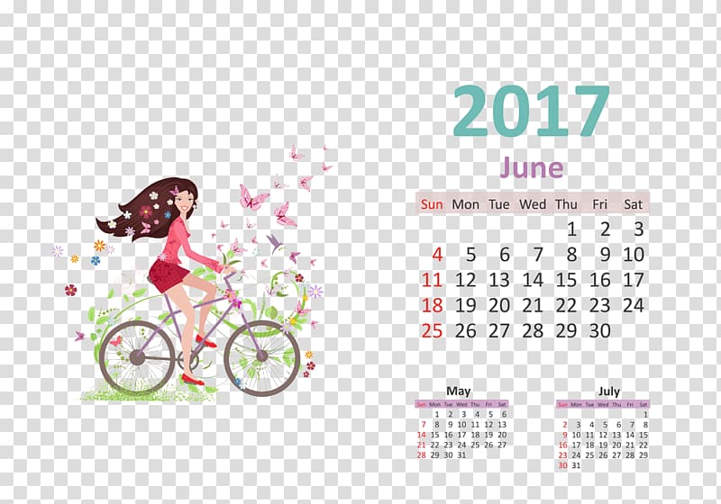 2017 calendar book transparent background PNG clipart