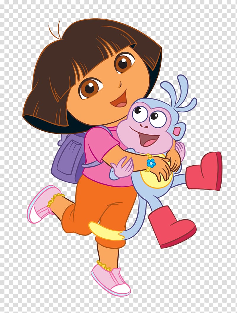 Dora The Explorer and Boots , Boot Cartoon , dora transparent background PNG clipart