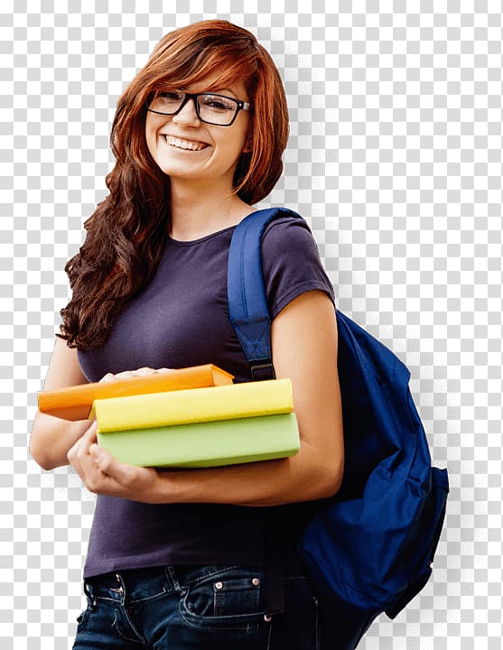 woman carrying blue backpack and three assorted-color boxes, Port Neches–Groves High School Selly Park Technology College for Girls National Secondary School, Student transparent background PNG clipart