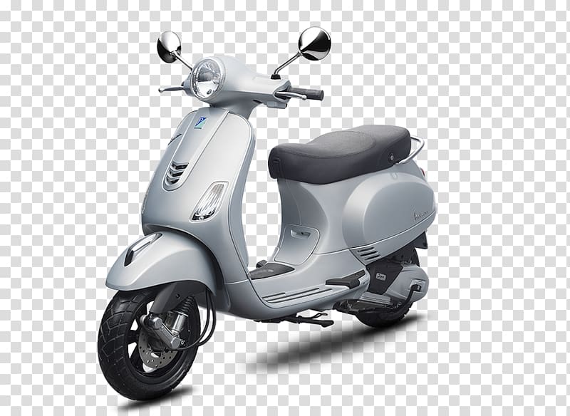 Piaggio Scooter Vespa GTS Car, scooter transparent background PNG clipart