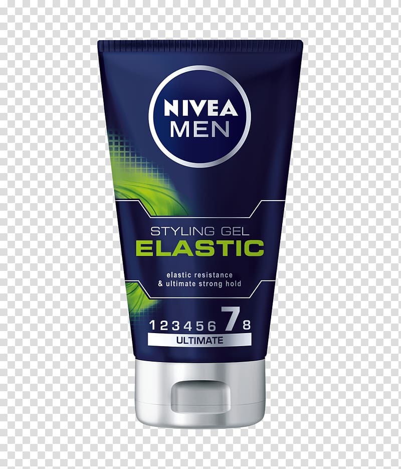 Cream Lotion NIVEA Men Aqua Styling Gel, hair transparent background PNG clipart