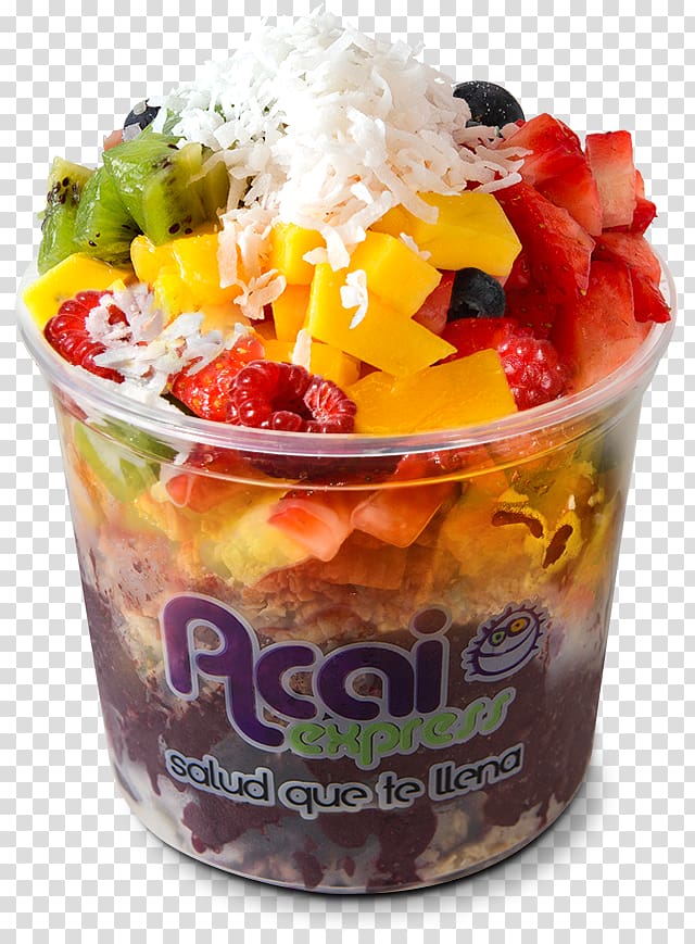 Açaí na tigela Cholado Bowl Vegetarian cuisine Açaí palm, strawberry transparent background PNG clipart