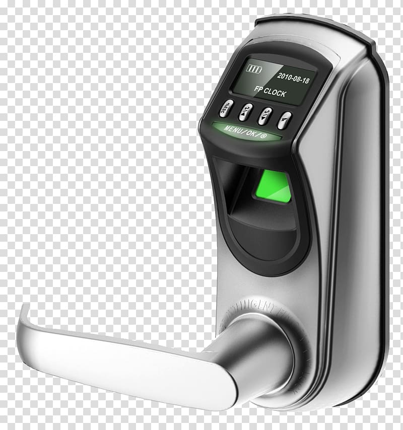 Fingerprint Electronic lock Technology Smart lock, finger print transparent background PNG clipart