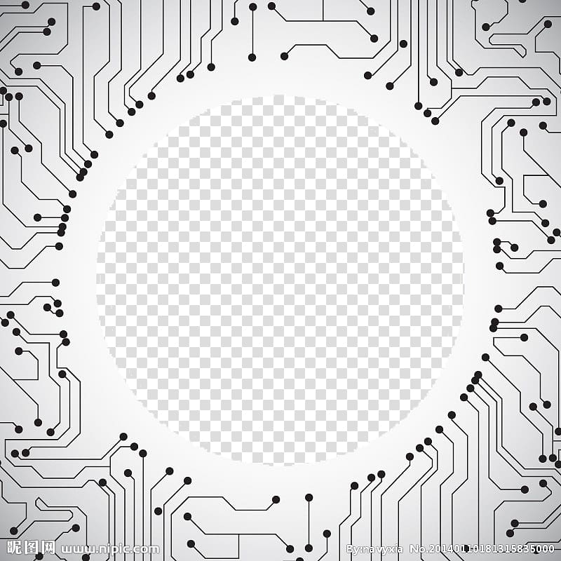 logo guessing game, Printed circuit board Electronic circuit Motherboard Integrated circuit Breadboard, Circuit Border transparent background PNG clipart