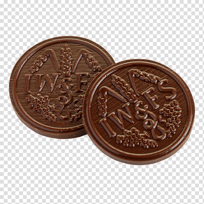 Chocolate coin Chocolate coin Promotional merchandise Brand, chocolate transparent background PNG clipart