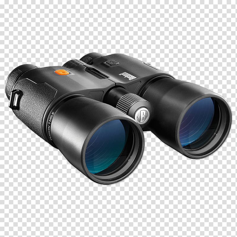 black Bushnell binoculars, Bushnell Corporation Binoculars Laser rangefinder Optics, Binocular transparent background PNG clipart