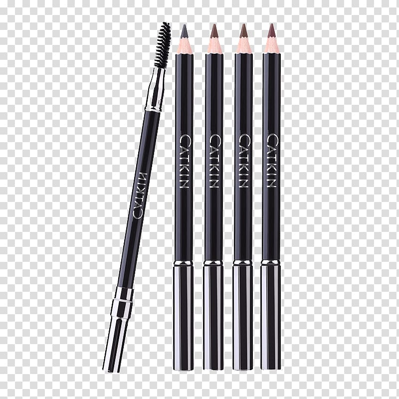 Pencil Eyebrow Cosmetics Chinese hwamei, Card Ting eyebrow pencil thin rod transparent background PNG clipart
