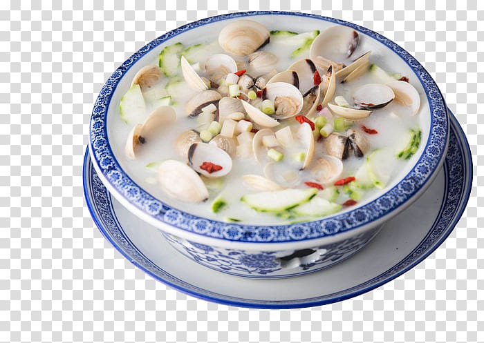 Clam chowder Clam dip Congee, Porridge oil white clam dip Aberdeen wins melon puree transparent background PNG clipart
