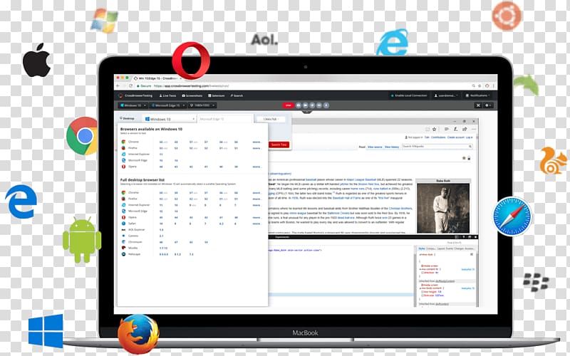 CrossBrowserTesting Cross-browser Software Testing Selenium Test automation, safari transparent background PNG clipart