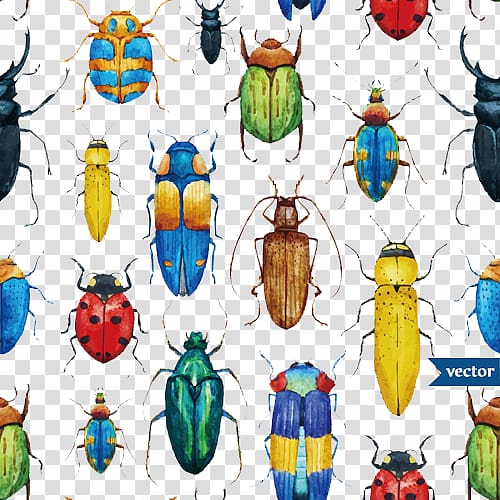 Volkswagen Beetle Pattern, Bug transparent background PNG clipart