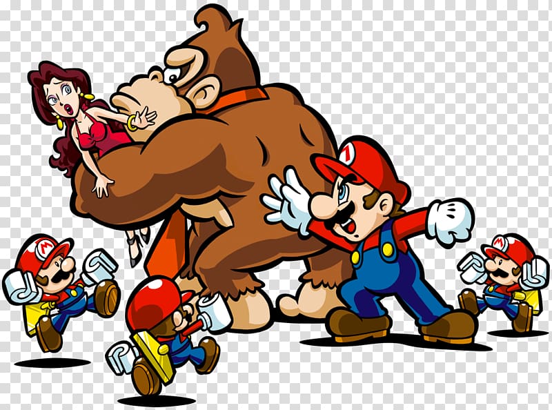 Mario vs. Donkey Kong 2: March of the Minis Mario vs. Donkey Kong: Mini-Land Mayhem! Mario vs. Donkey Kong: Tipping Stars, donkey kong transparent background PNG clipart