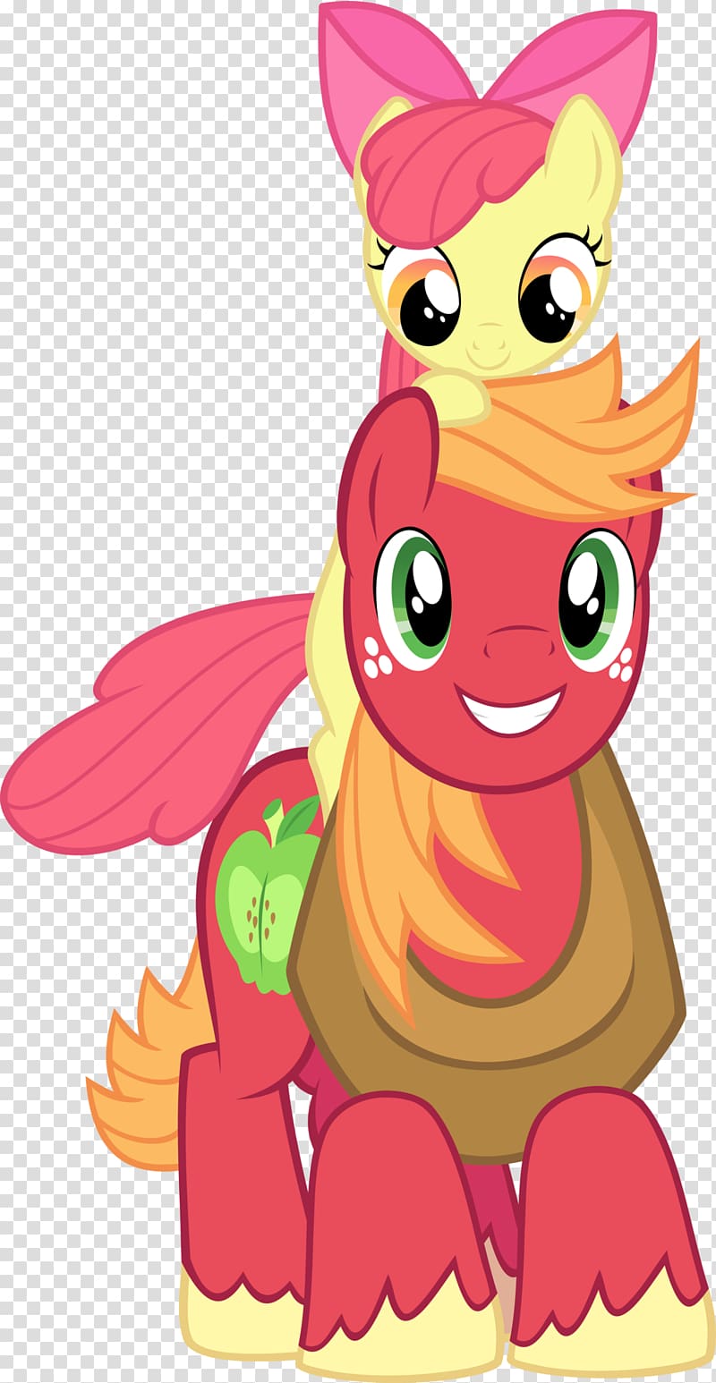 Big McIntosh Apple Bloom Pony Macintosh McDonald\'s Big Mac, gay male transparent background PNG clipart