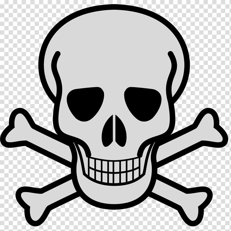 Skull and Bones Skull and crossbones Human skull symbolism, skull transparent background PNG clipart