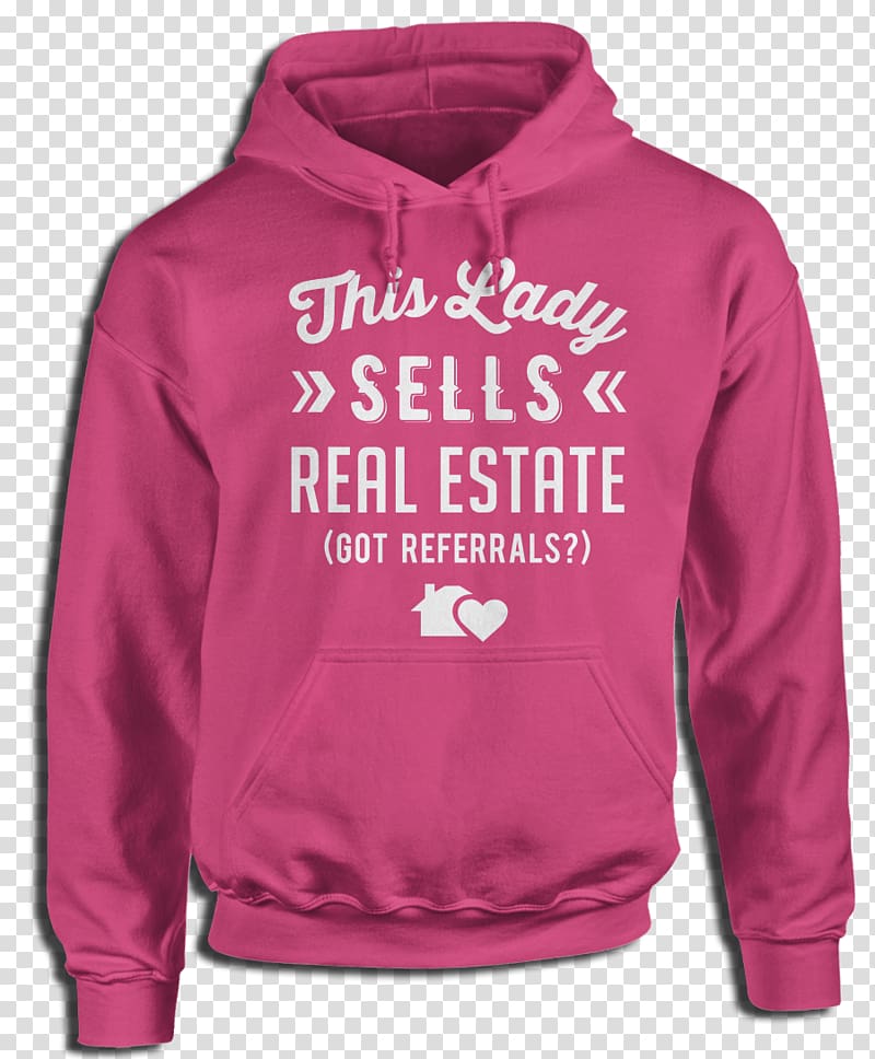 Hoodie T-shirt Sweater Real Estate Clothing, real estate ads transparent background PNG clipart