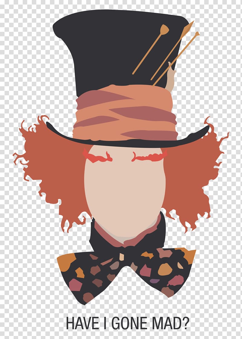 disney alice in wonderland silhouette mad hatter