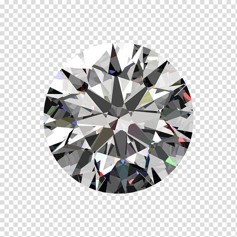 Earring Diamond cut Diamond simulant Engagement ring, diamon transparent background PNG clipart