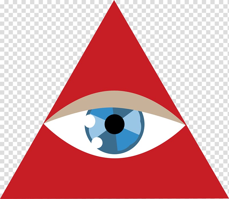 Penrose triangle Eye of Providence , triangle transparent background PNG clipart