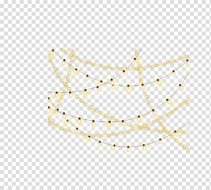 gold and black string light illustration, White Pattern, Creative Christmas lights transparent background PNG clipart