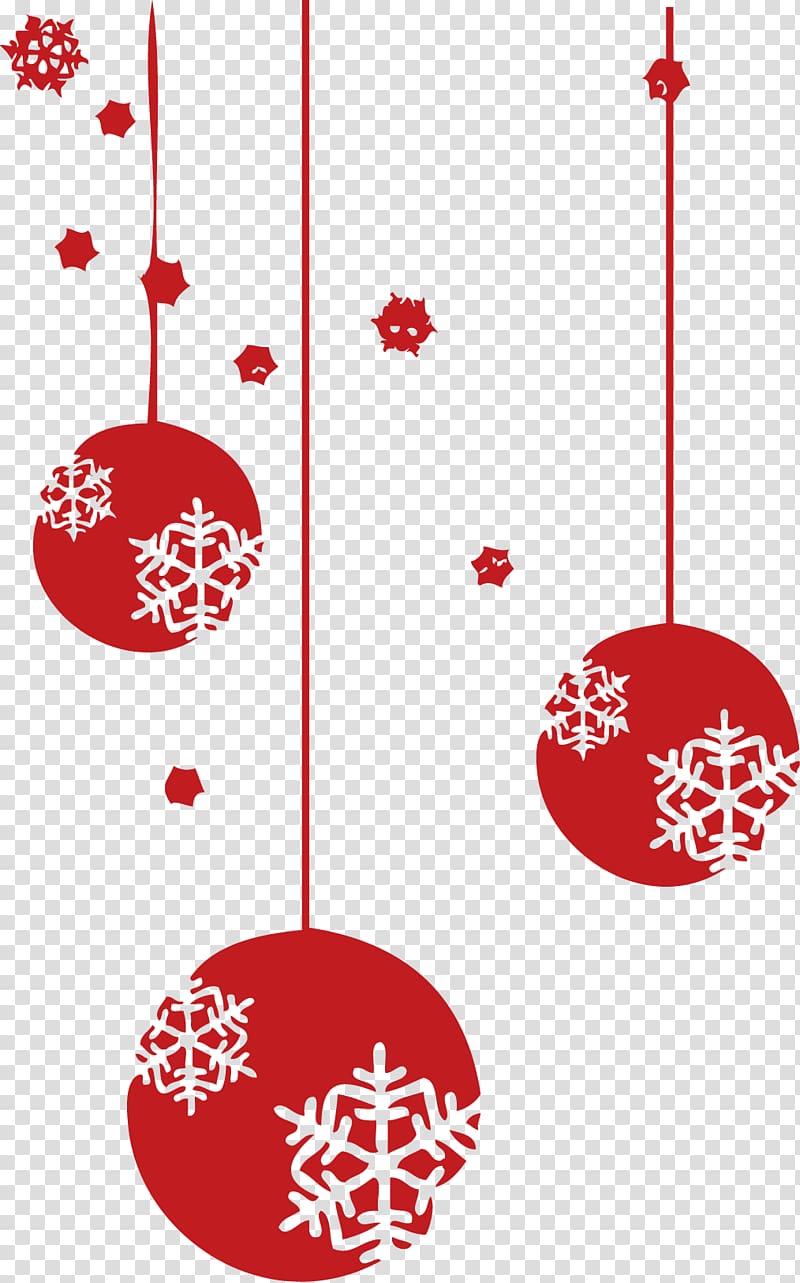 New Year Christmas ornament , Creative Christmas ornaments snowflake ball New Year transparent background PNG clipart