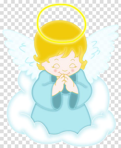 baby praying angel clipart