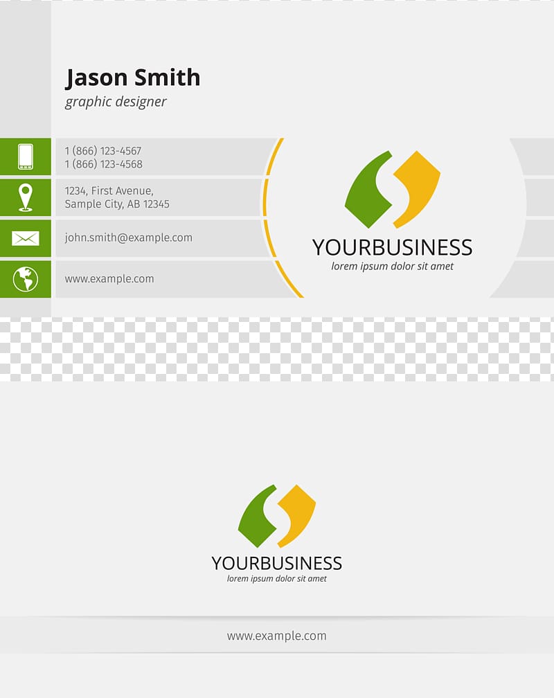 of Jason Smith Yourbusiness account, Business Card Design Logo Visiting card, business card transparent background PNG clipart