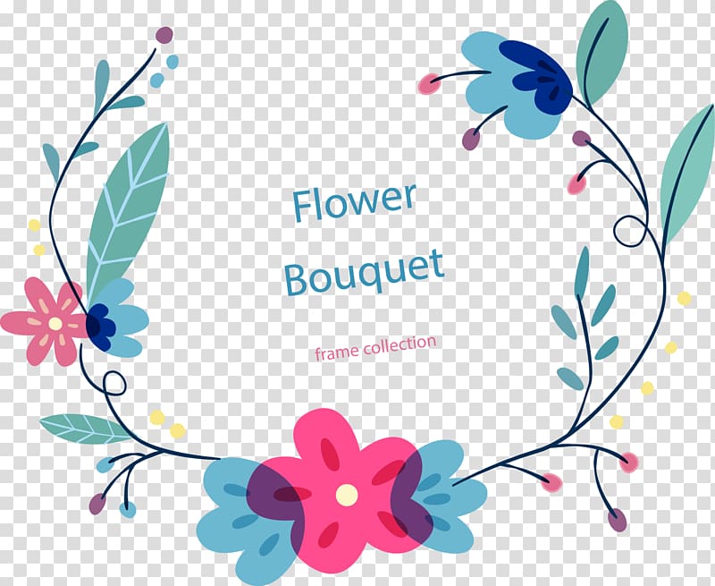 Flower Bouquet illustration, Flat minimalist flower plant decoration transparent background PNG clipart