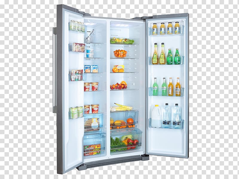 Refrigerator Haier Freezers Auto-defrost Home appliance, refrigerator transparent background PNG clipart