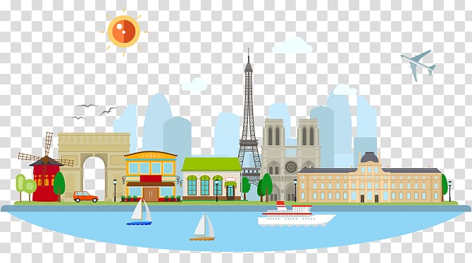 Paris graphics Illustration Skyline, metro cash and carry transparent background PNG clipart