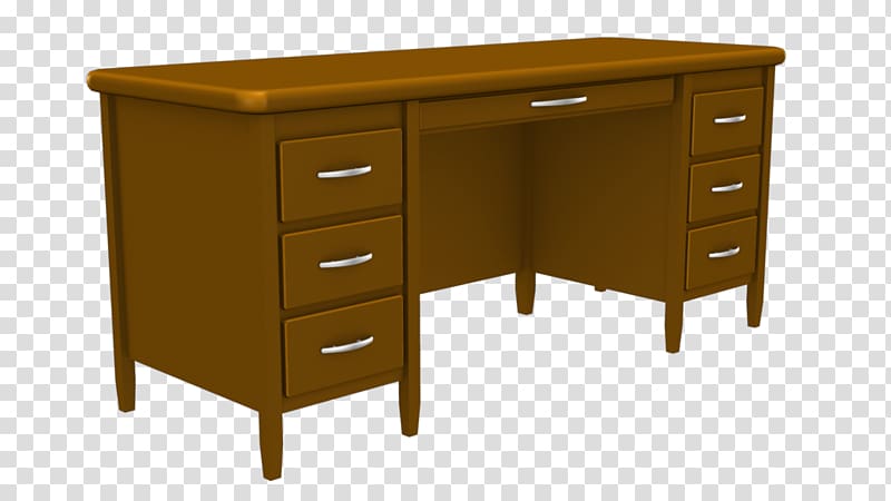Couch Table Drawer Desk Furniture, work space transparent background PNG clipart