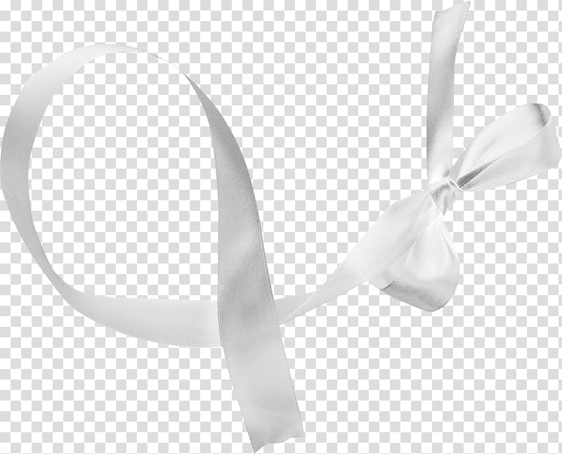 pretty white ribbon bow transparent background PNG clipart