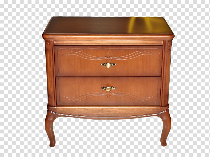 Bedside Tables Chest of drawers Wood stain, gourmet buffet transparent background PNG clipart