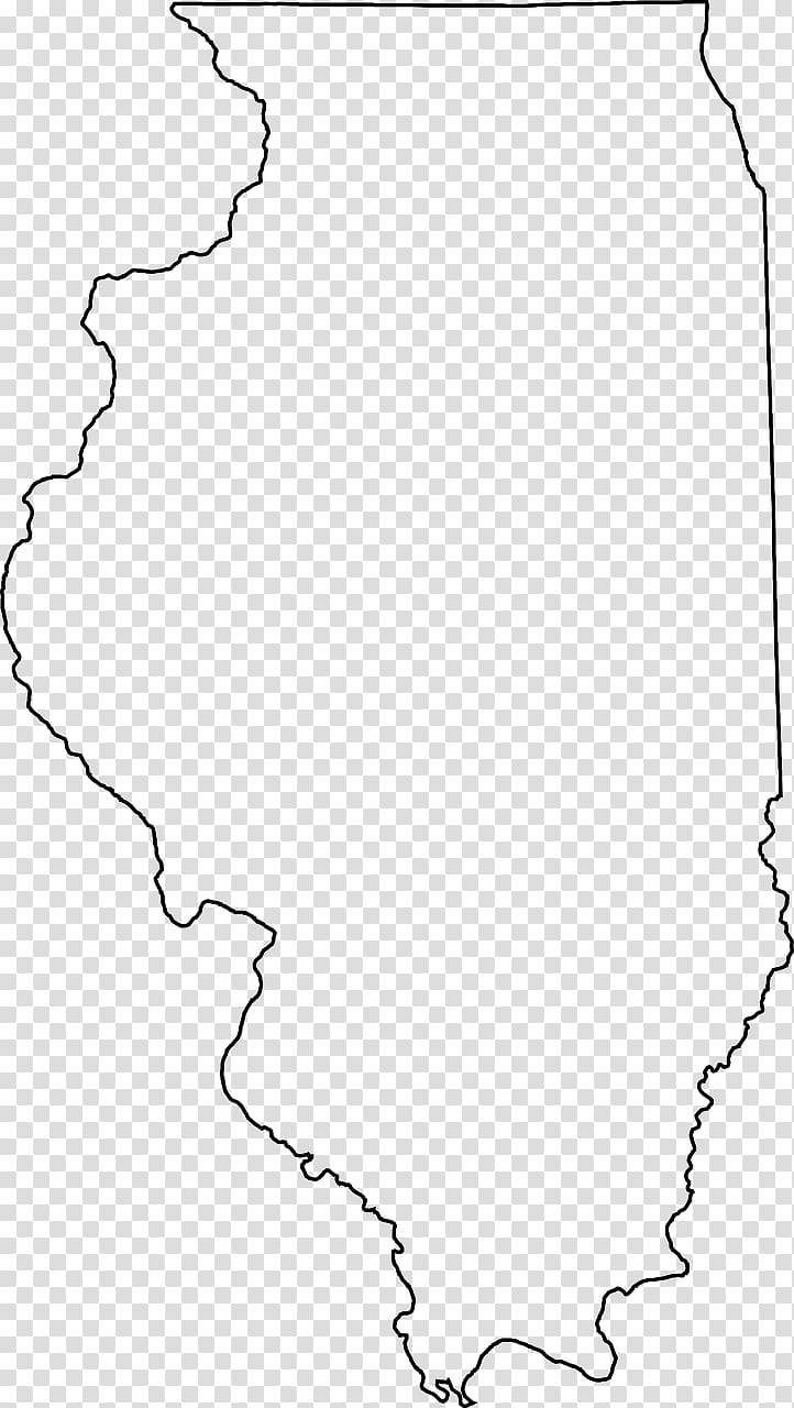 Illinois Blank map Map , map transparent background PNG clipart