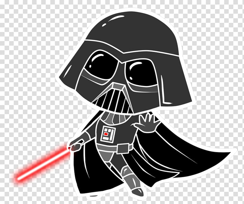 Star Wars Darth Vader illustration, Anakin Skywalker Han Solo BB-8 Leia Organa, darth vader transparent background PNG clipart