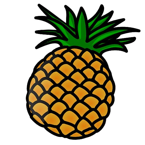 Pineapple Fruit Luau , Pineapple transparent background PNG clipart