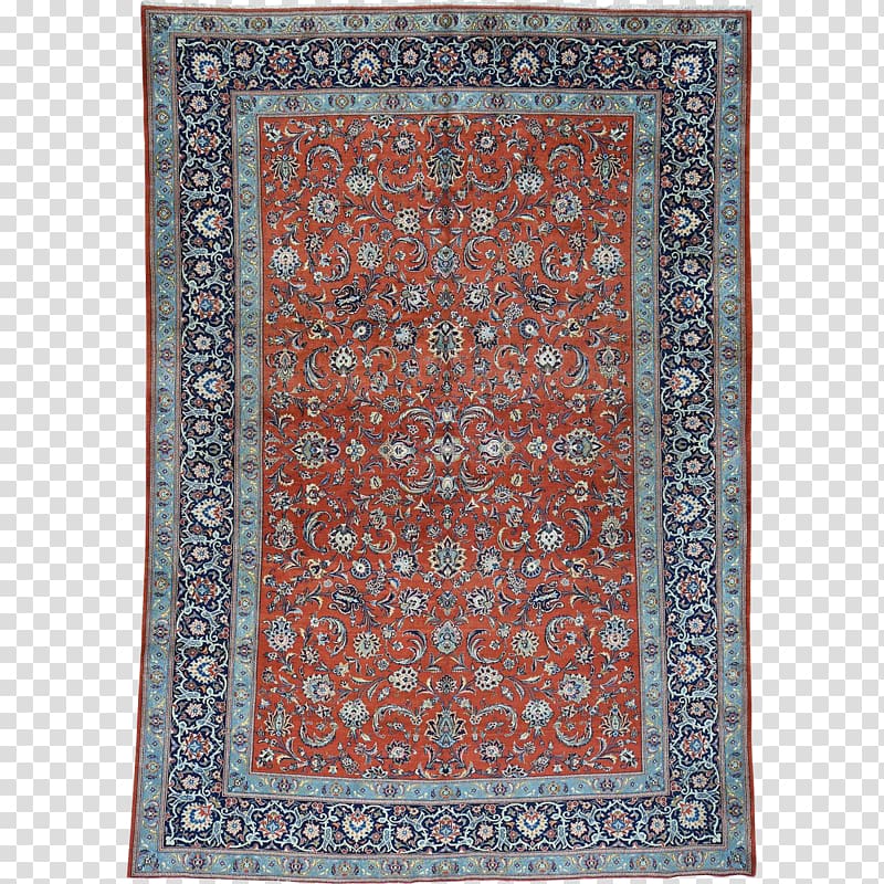 Kashan Carpet Oriental rug Pile Flooring, persian transparent background PNG clipart