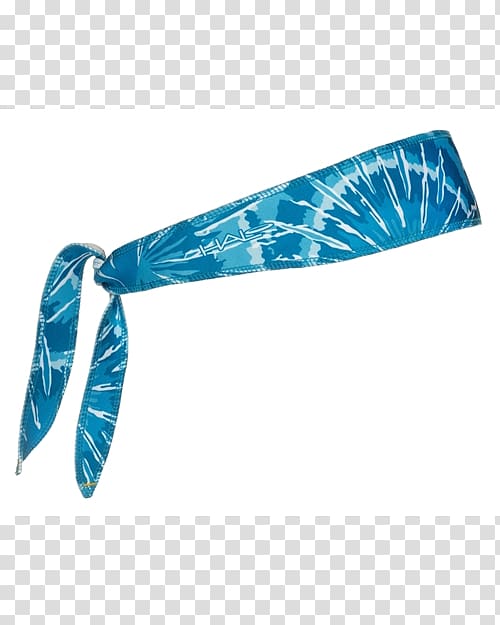 Headband Necktie Tie-dye Blue Wristband, others transparent background PNG clipart