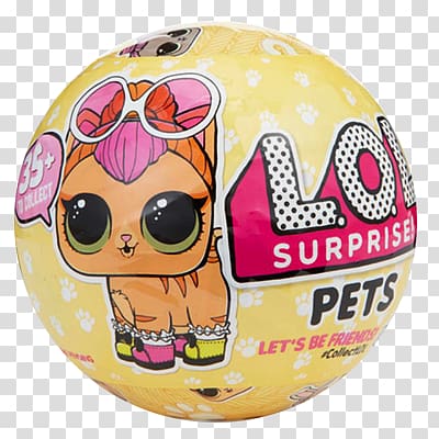 L.O.L. Surprise! Pets Series 3 L.O.L. Surprise! Lil Sisters Series 2 L.O.L. Surprise! Confetti Pop Series 3 Doll, doll transparent background PNG clipart