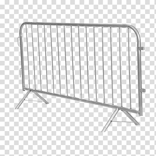 Crowd control barrier Fence Safety Galvanization, Fence transparent background PNG clipart